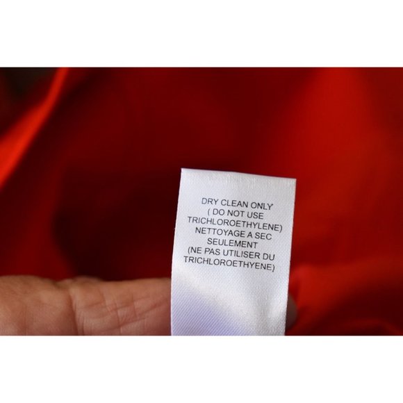 Women's Nanette Lepore Red Drop Waist Dress 2 - Picture 10 of 11